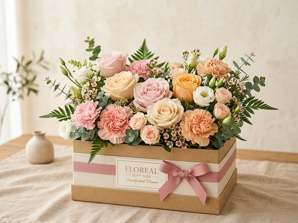 定期便のお花